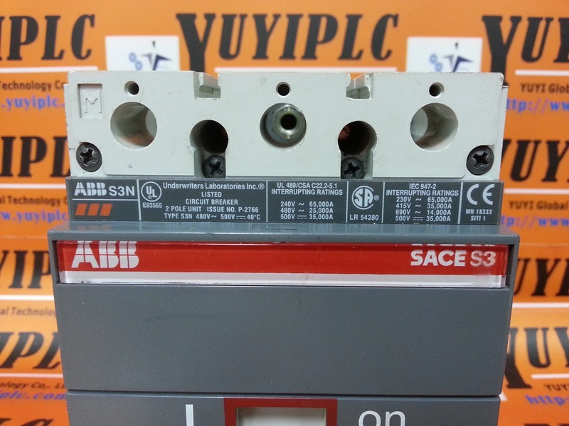 ABB SACE S3 CIRCUIT BREAKER PLC DCS SERVO Control MOTOR POWER SUPPLY